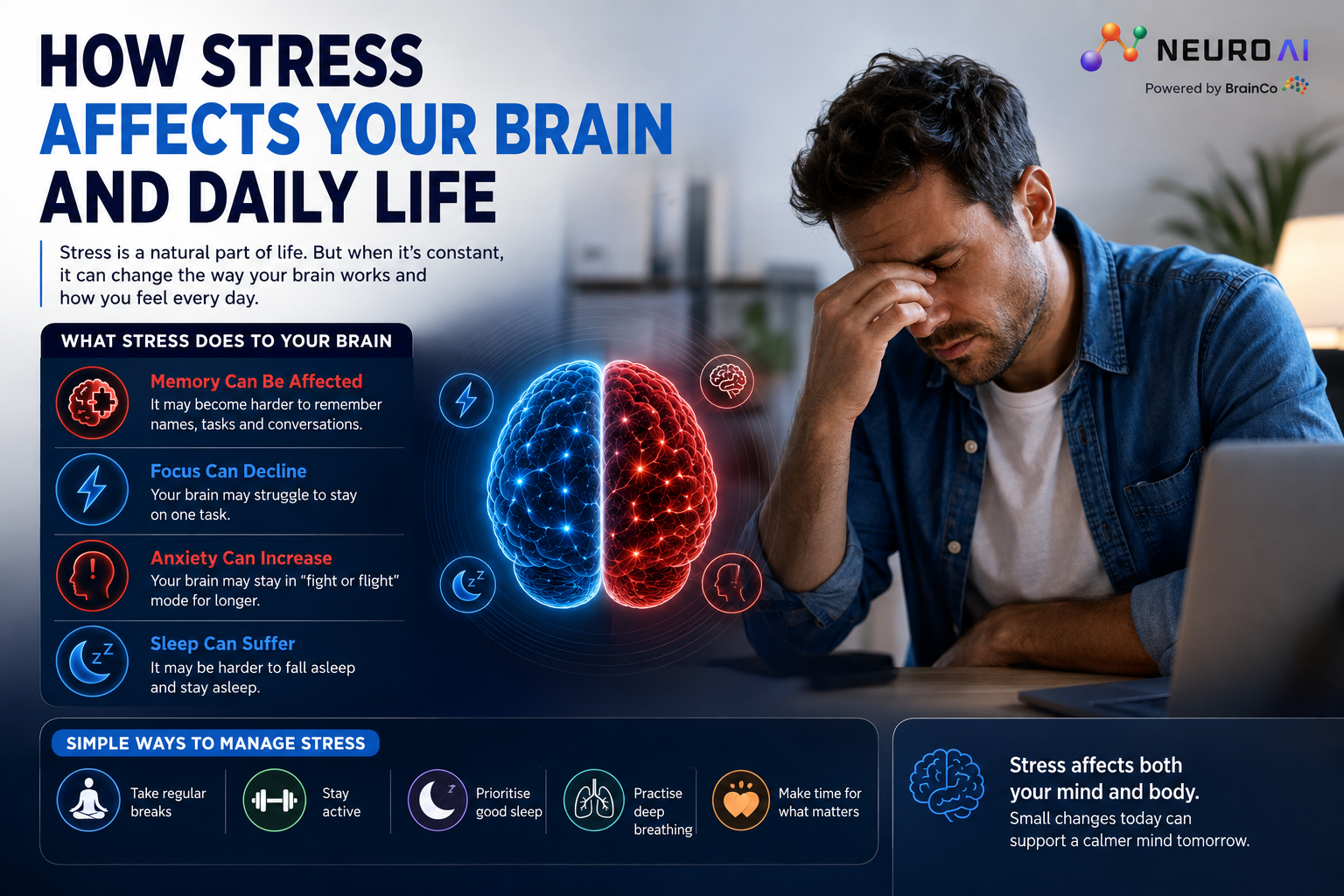 How Stress Affects Your Brain and Daily Life