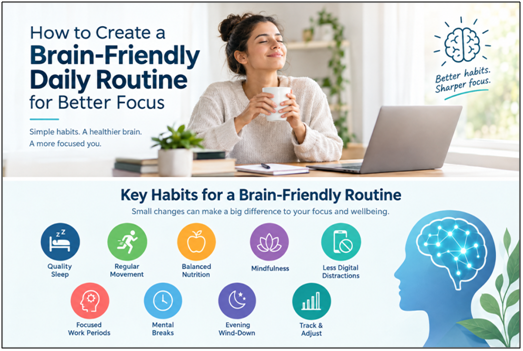 How to Create a Brain-Friendly Daily Routine for Better Focus